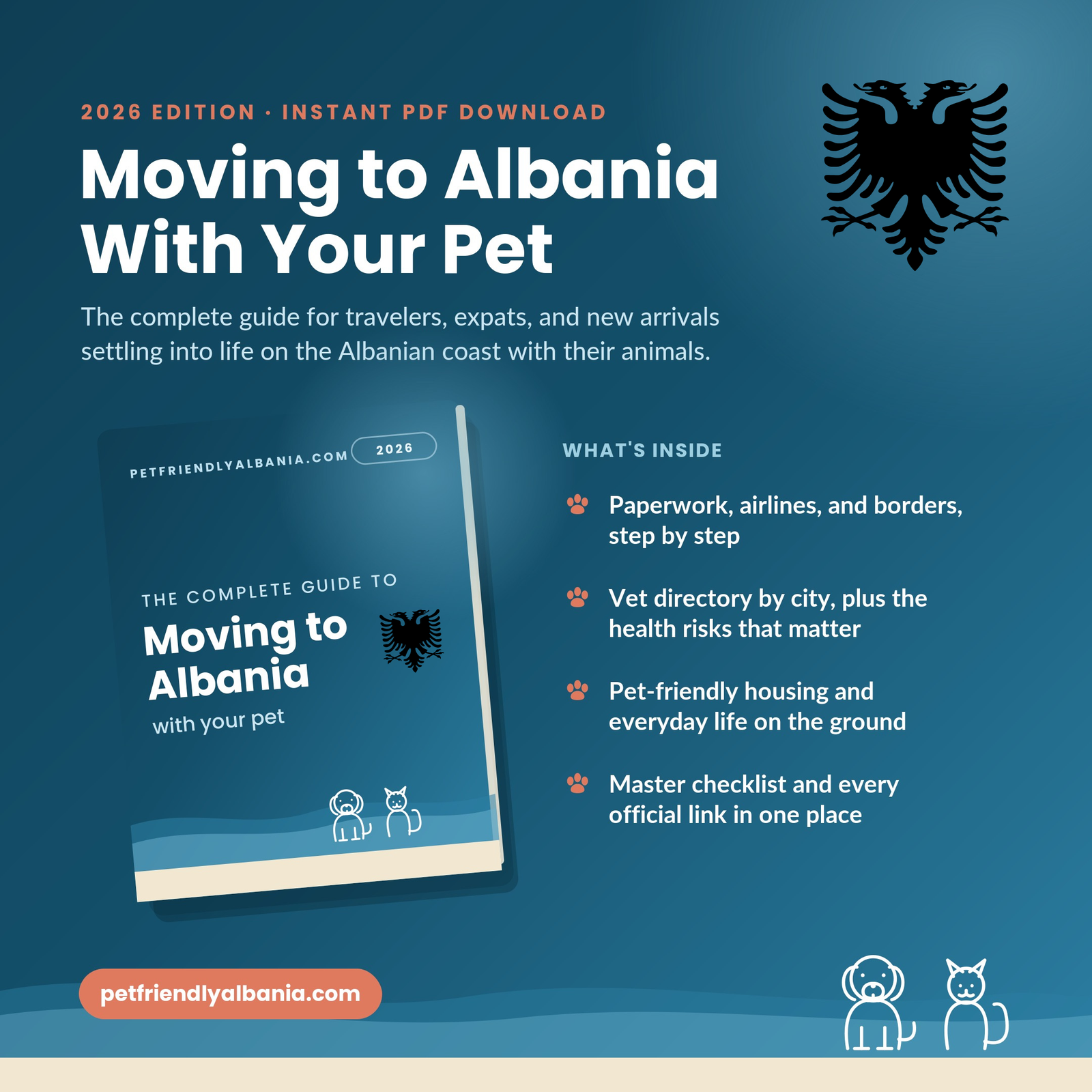 Moving to Albania with Your Pet, 2026 Guide cover